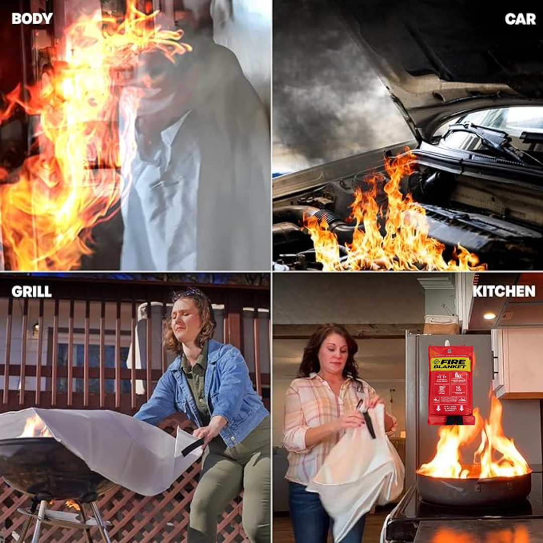 VitalVac Emergency Fire Blanket: Your Hero in Any Fire Situation