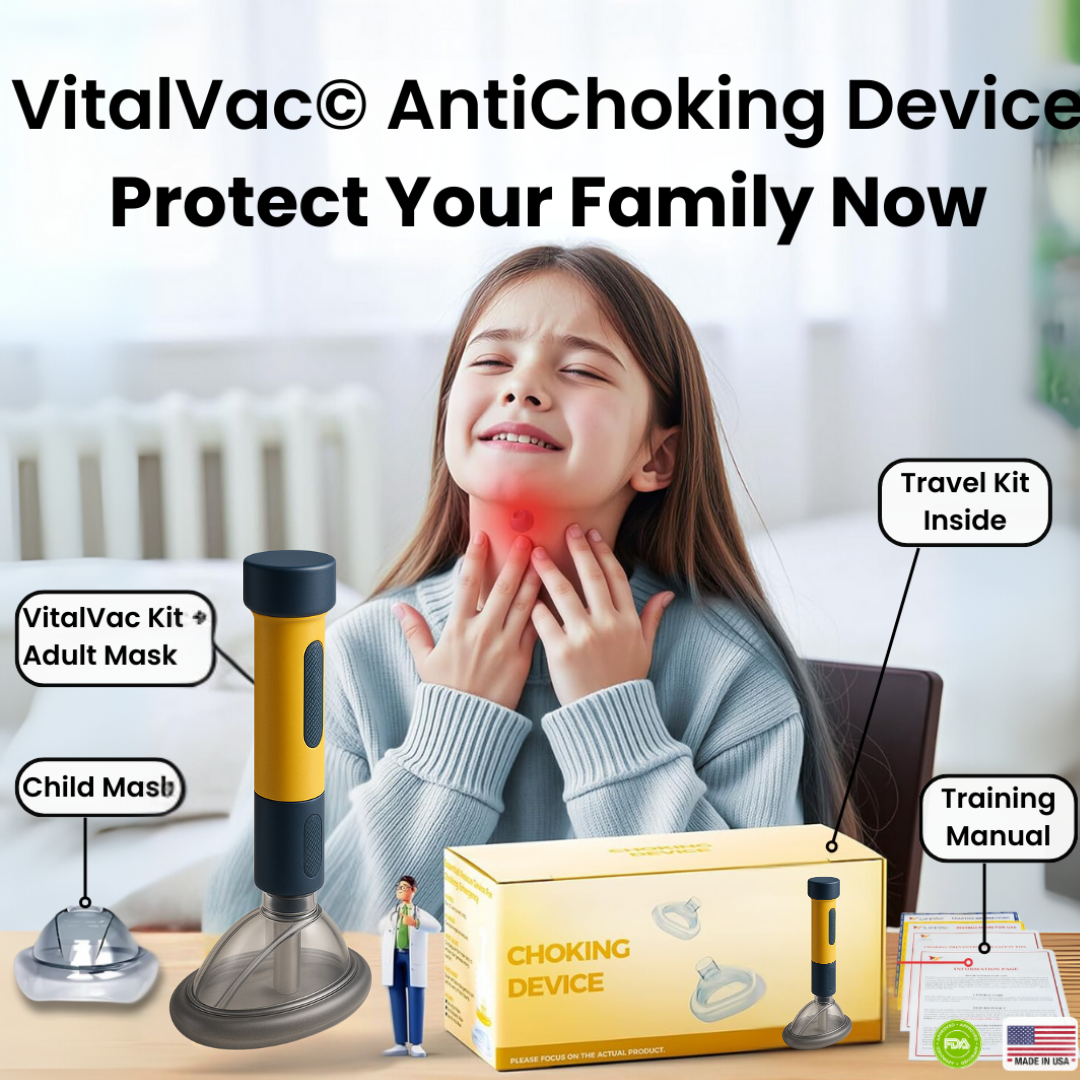 VitalVac® Su red de seguridad definitiva contra emergencias por asfixia