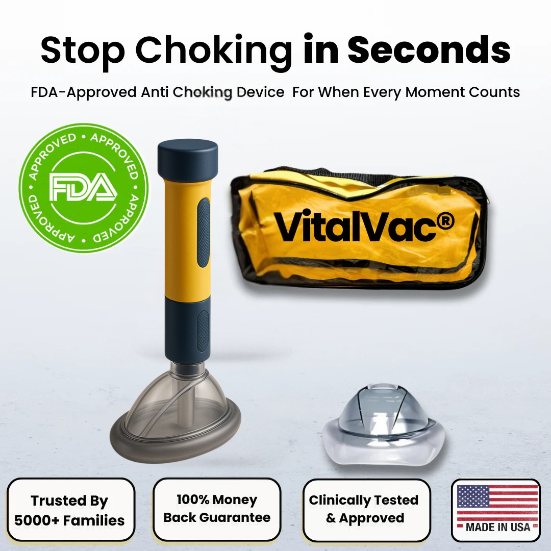 VitalVac® Su red de seguridad definitiva contra emergencias por asfixia