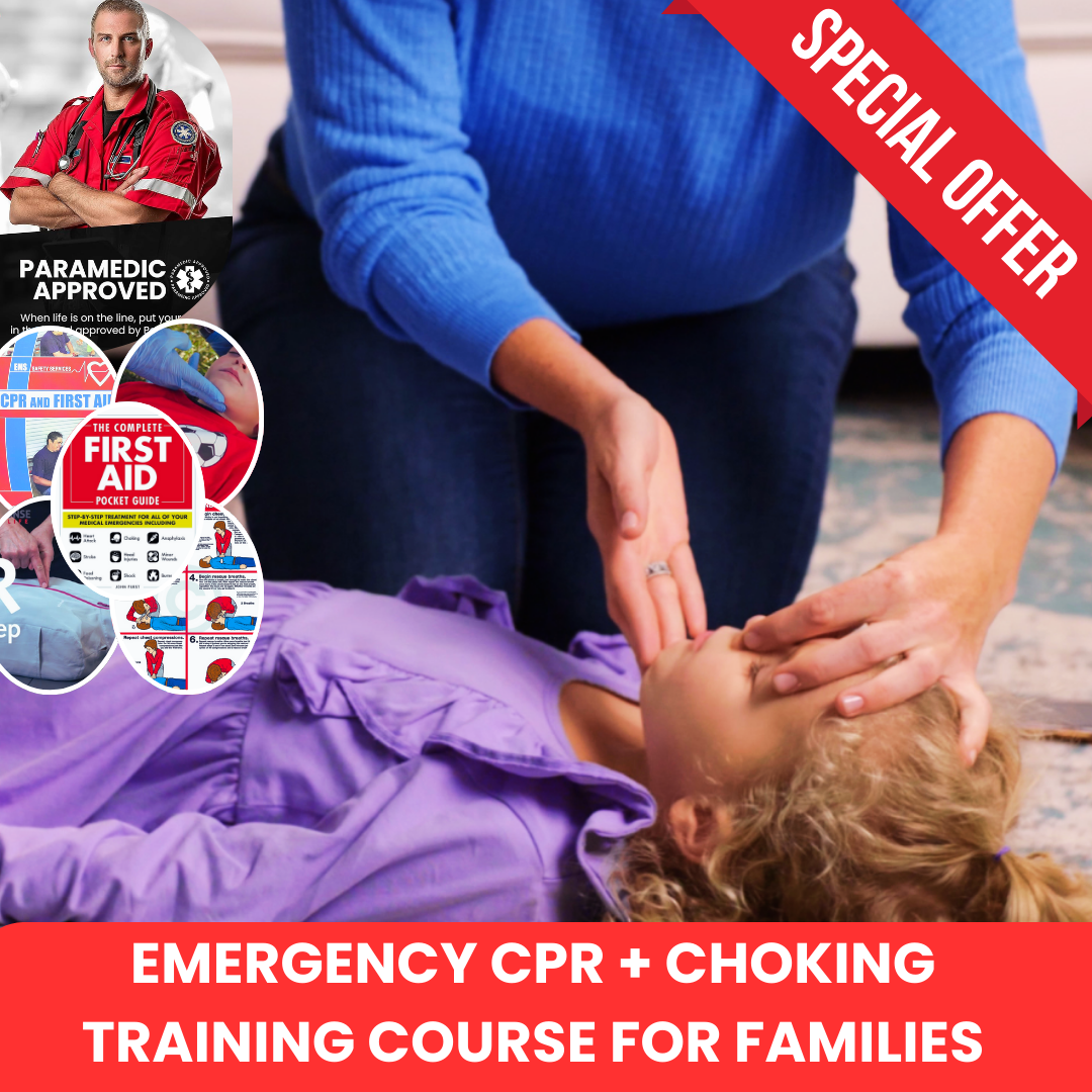 EMERGENCY CPR + Choking Training Course [$97 Value]