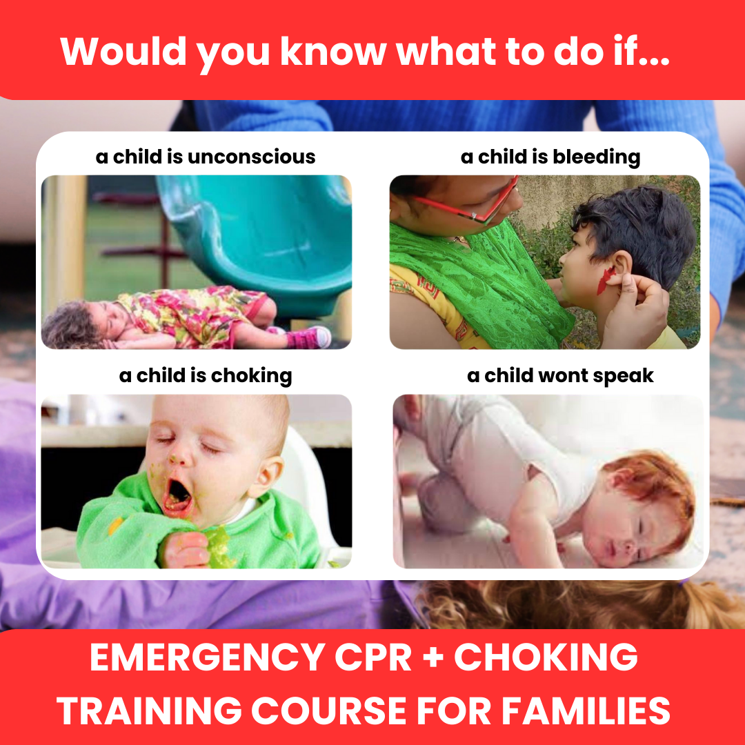 EMERGENCY CPR + Choking Training Course [$97 Value]