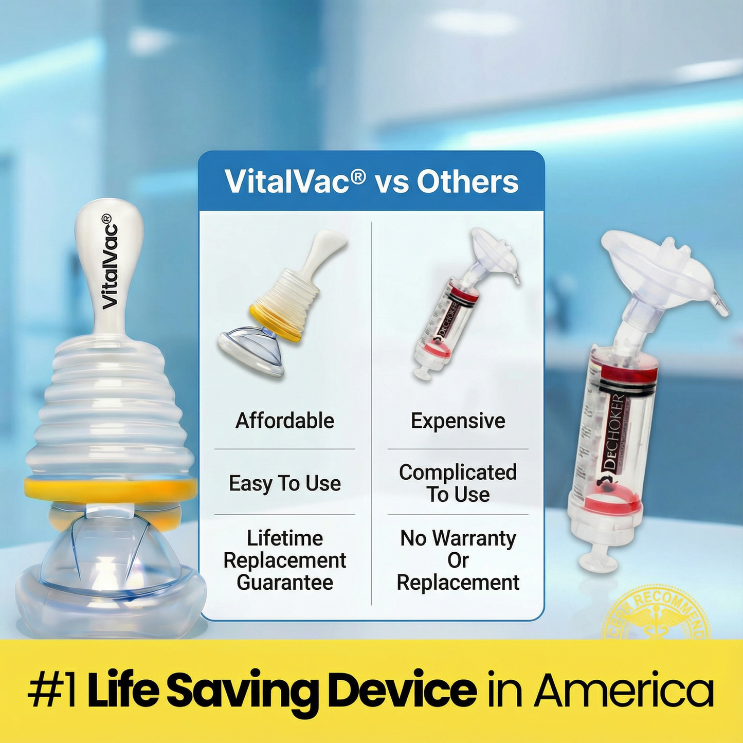 BLACK FRIDAY SALE: Protect Your Family with VitalVac®— Choking Emergency Device