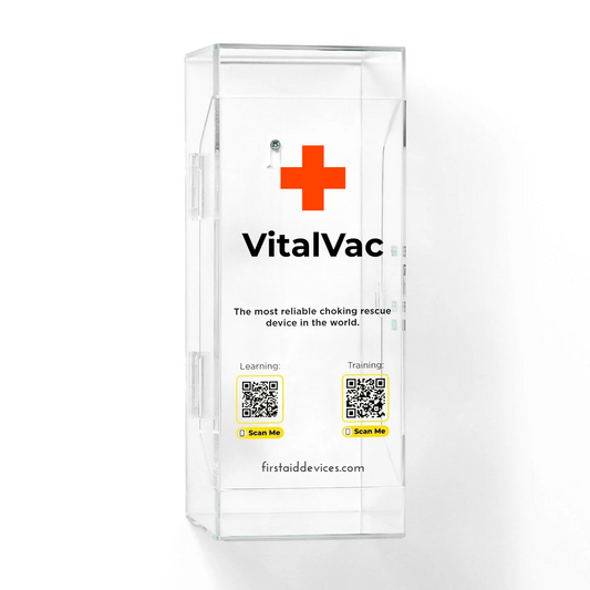 VitalVac Clear Wall Mounted Case